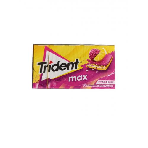 Жувальна гумка Trident MAX Малина Лимон